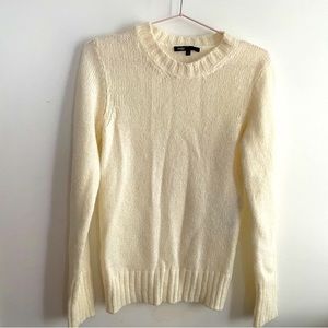 Maje White Sweater